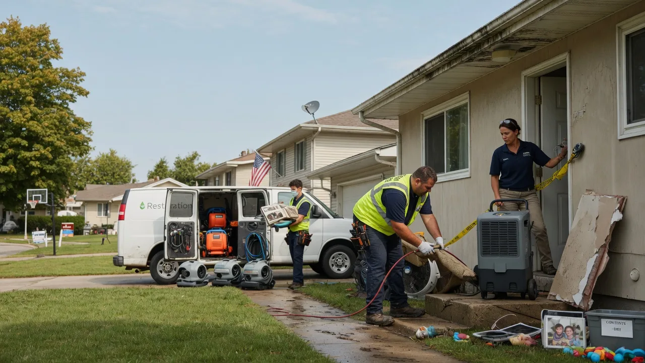 Water Damage Restoration in Edinburg, VA near me
